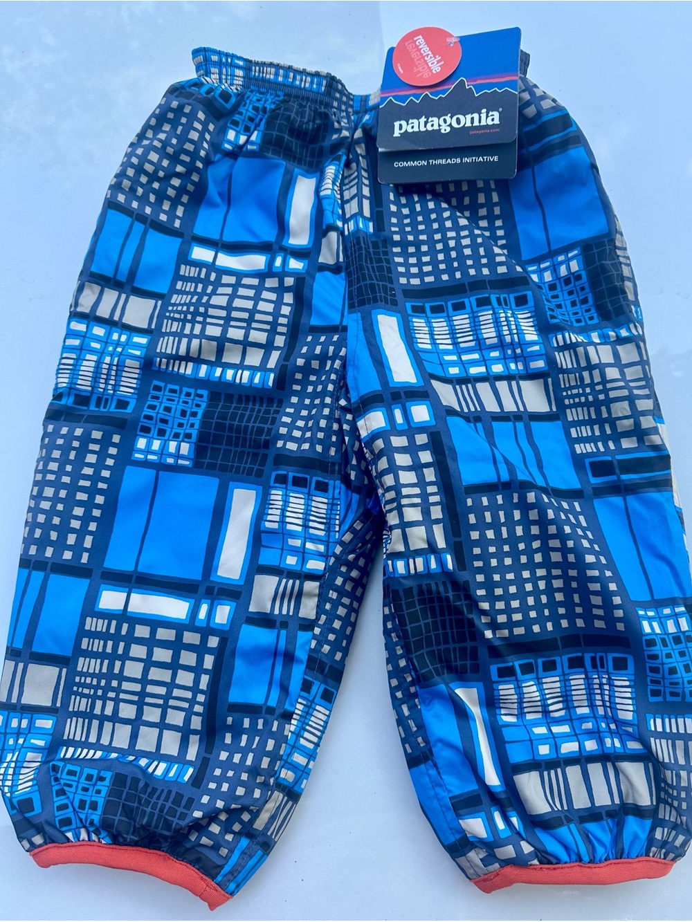 NWT Patagonia Baby Reversible Puff-Ball Pants 18M Insulated Snow Pants